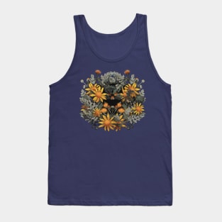 Silver Ragwort Crown (front and back) Tank Top